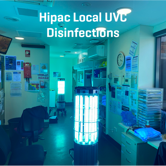 Local UVC Disinfection Visits